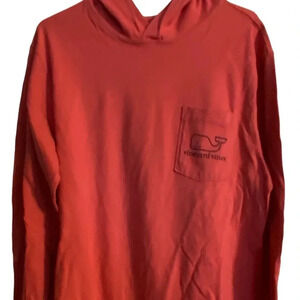 VINEYARD VINES EUC BOYS GIRLS HOODED HOODIE NAUTICAL SAILING TOP SHIRT SIZE S